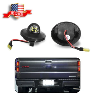 Conjunto de luces LED de matrícula de 2 piezas para Ford F250 F350 F450 Super Duty 1999-2016 Foto 1 de 4