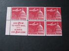 US Stamp Air Mail Booklet Pane Scott # C64b Never Hinged Unused