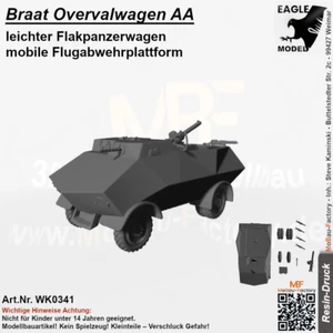Vagón antiaéreo ligero Braat AA - Imagen 1 de 6