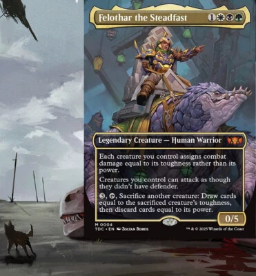 Felothar the Steadfast Commander Deck DEFENDER MTG Magic EDH Ready-to-Play - Image 1 of 4