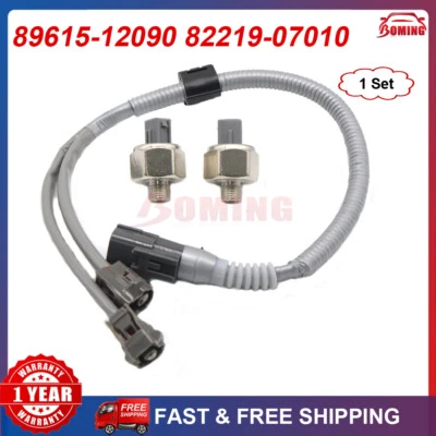 2pc New Knock Sensor w/ Harness For Toyota Avalon Camry Lexus RX300 89615-12090 - Imagem 1 de 4