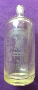 Used Vintage Seltzer Bottle Jacob Kaufman & Schragers Spout 26 Oz Broken Siphon - Picture 1 of 9