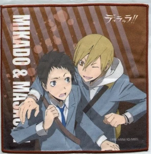 towel handkerchief DuRaRaRa!! DRRR anime Ryuugamine Mikado Kida Masaomi - Picture 1 of 2