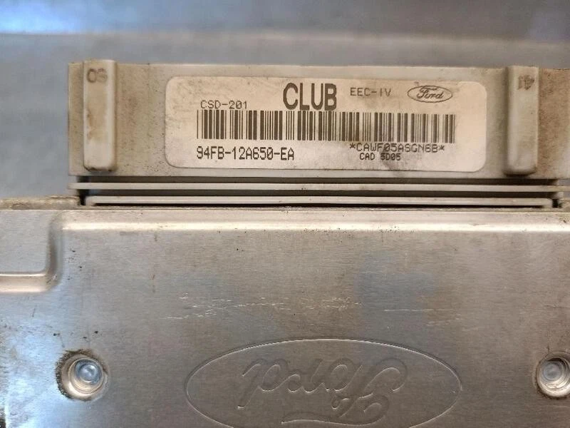 94FB12A650EA centralina motore per FORD FIESTA III (GFJ) 1.3 CAT 1989 5610172 - Immagine 1 di 1