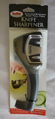 Afilador de cuchillos Smith's Santuko y borde recto nuevo en paquete Foto 1 de 2