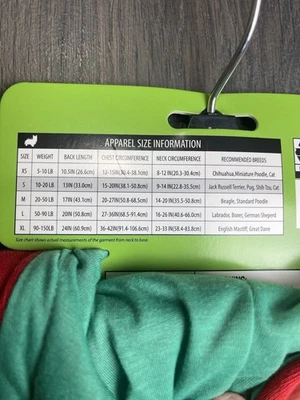 Dr. Seuss The Grinch Lil' Grinch Holiday Pet Plush PJs for Dogs Cats Red Size S - Image 1 of 4