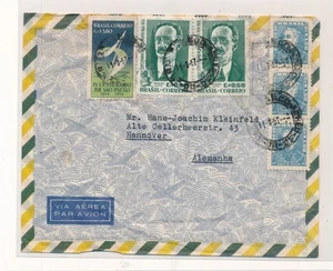 D384128 Brazil Airmail Cover Hannover Germany 1957 - Picture 1 of 2