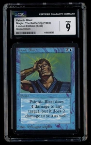 ***CGC 9 Beta Psionic Blast*** MTG Beta Kid Icarus - Picture 1 of 2