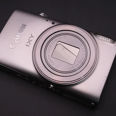 Canon IXY 650 PowerShot ELPH 360 HS Digital Camera Silver Tested from Japan#2205 - Image 1 of 4