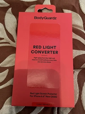 Bodyguardz Red Light Converter Screen Protector - iPhone 17 Air 6.6 Inch Screen - Image 1 of 2