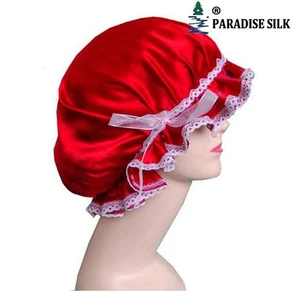 Gorra para dormir One Real Silk Slumber Cap con encaje - Imagen 1 de 4