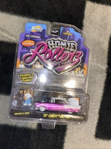 JADA TOYS HOMIE ROLLERZ 57 Chevy BEL AIR - Sad Boy & Topo. Purple. New!!! - Bild 1 von 5
