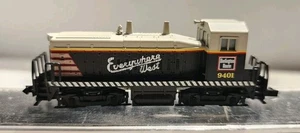 Con-Cor N Scale SW-1200 Diesel Burlington #9401 - Picture 1 of 9