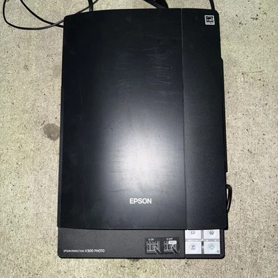 EPSON V300 Perfection Photo Flatbed Color Scanner Document Scanner - Image 1 of 3