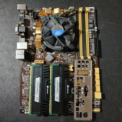 Asus Z87-A 16gb i5 ATX Mainboard Bundle | Intel i5-4670 3,4ghz LGA 1150 CPU  - Bild 1 von 4