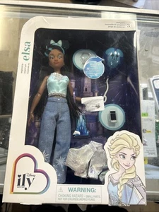 DISNEY STYLED FOR YOU ILY 4EVER BLACK DOLL WITH FLUORESCENT BOW - NEW IN BOX - Picture 1 of 3