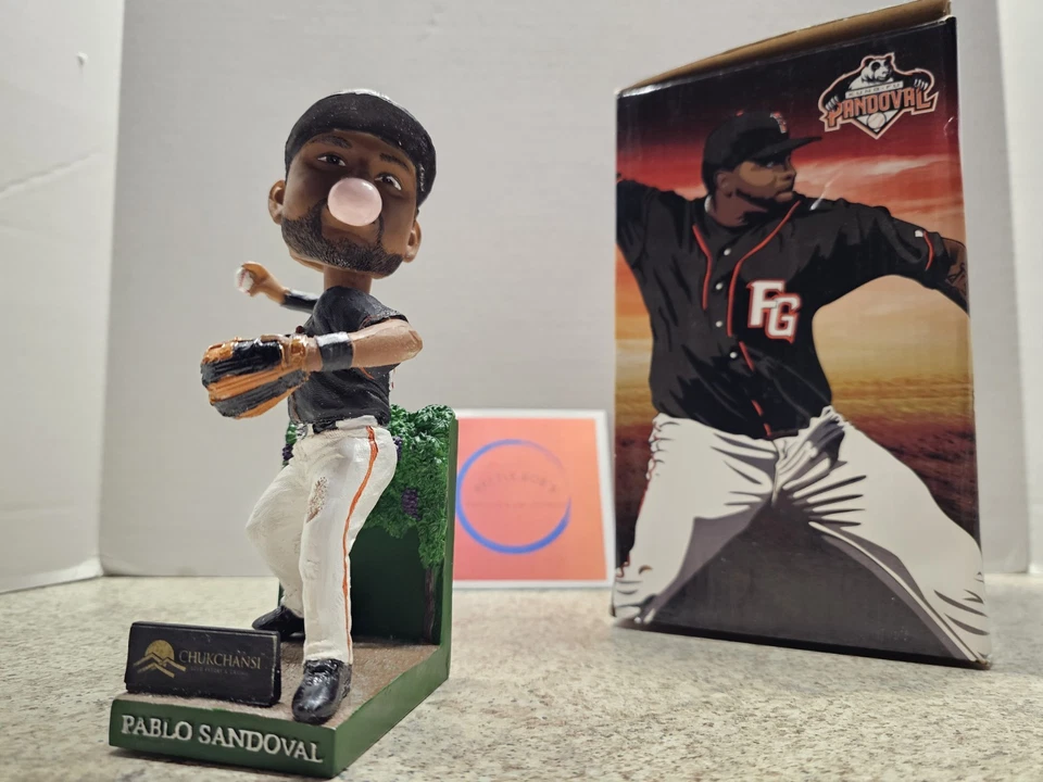 Pablo Sandoval Fresno Grizzlies San Francisco Giants MLB 2015 SGA Bobblehead NIB - Image 1 of 4