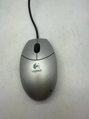 Vintage Logitech M-UV55a Wired Mouse USB 830695-0000 Tested & Working - Image 1 of 4