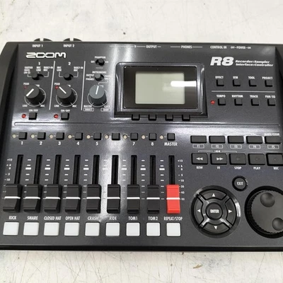 Zoom R8 Multitrack Digital Recorder 8-Spur MTR Sampler Gebraucht Aus Japan - Bild 1 von 4