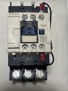 🇺🇸Schneider Contattore Elettrico LC1D65A6. 80 Ampere, con protezione da sovratensioni. Testato - Foto 1 di 9