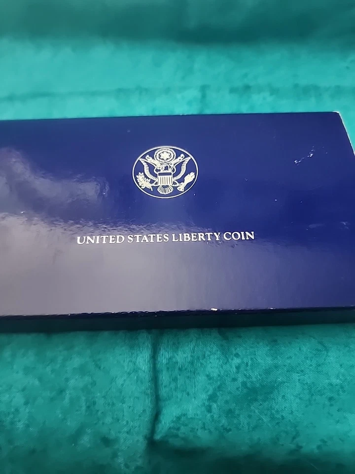 1986 S Statue Of Liberty Centennial Proof 90% Silver Commemorative Dollar - Image 1 of 4