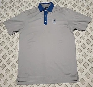 Footjoy - FL - TPC SCOTTSDALE - grau Performance Golf Polo - Herren Medium  - Bild 1 von 4
