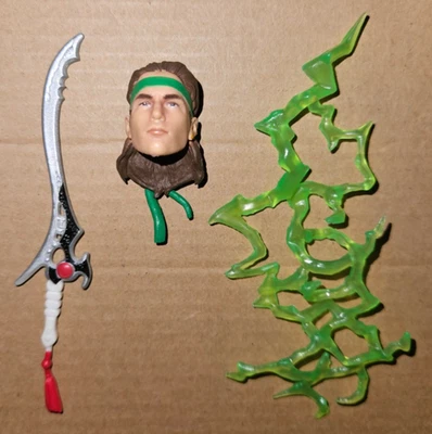 Power Rangers Lightning Collection Head ONLY Tommy From Green Ranger Sword MMPR - Image 1 of 2