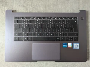 Huawei Matebook 15 BoD-WDH9 reposamanos cubierta superior teclado Reino Unido 2H-ACQUKH80111 - Imagen 1 de 5