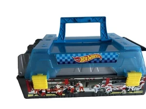 Hot Wheels HW Race Case Toolbox Launcher Dual 2-Lane Track System Set Part Piece - Picture 1 of 9