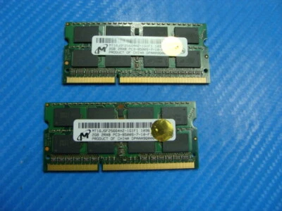 Macbook Pro 15" A1286 2010 MC373LL/A Micron RAM Memory 4GB 2x2GB PC3-8500S - Image 1 of 2