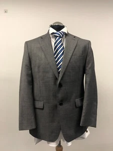 CHAPS SUIT JACKET/BLAZER PURE WOOL GREY 40S BNWOT - Picture 1 of 6