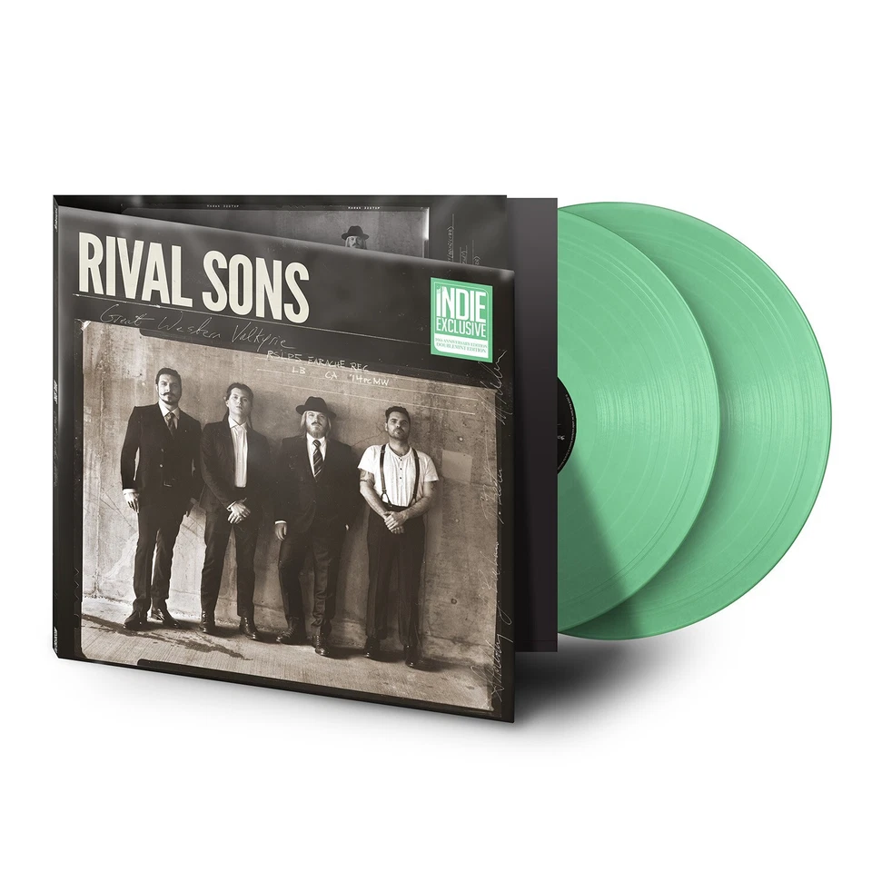 Rival Sons 'Great Western Valkyrie 10th Anniversary' Gatefold 2x12" Green Vinyl Foto 1 de 1