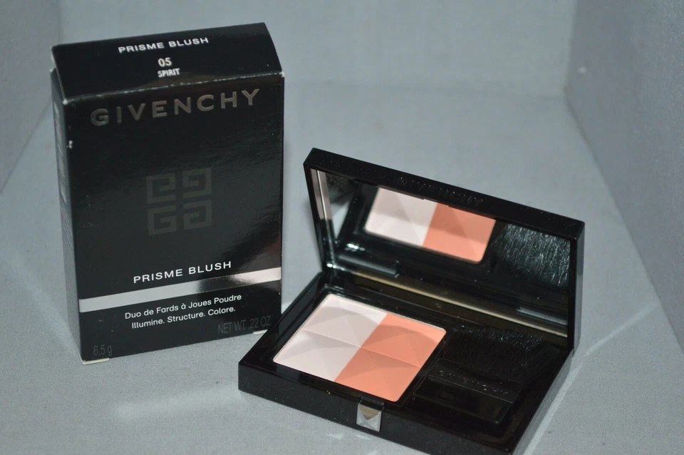 Rubor en polvo Givenchy Prisme Duo 05 Spirit 0,22 oz nuevo en caja Foto 1 de 1