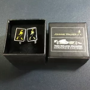 Gemelos Johnnie Walker Team Mclaren Mercedes F1 genuinos raros edición limitada - Imagen 1 de 4
