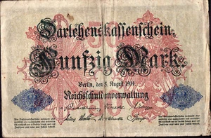 Germany Banknote - 1 914 - 50 Marks - Picture 1 of 2