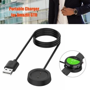 Wireless Charging Charger Dock 1m Charge Cable for AMAZFIT GTR GTS Smart Watch - Zdjęcie 1 z 7