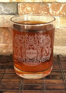 NIKKA WHISKY Collectible Whiskey Glass 8 Oz - Picture 1 of 1