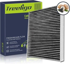CF8644A Cabin Air Filter W/Activated for VW Jetta 1993-2005 Audi TT 2000-2006 - Picture 1 of 7