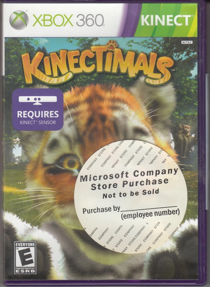 Xbox 360 - KINECTIMALS - Brand New Factory Sealed  - Image 1 of 1