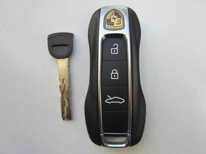 USED OEM PORSCHE 911 SMART KEY FOB TRANSMITTER ALARM IYZPK3 - Picture 1 of 6
