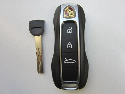 USADO OEM PORSCHE 911 SMART KEY FOB TRANSMISSOR ALARME IYZPK3 - Imagem 1 de 4