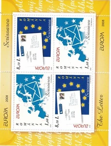 Rumania - 2008 - Europa  -  Carta escrita - MNH - Imagen 1 de 1