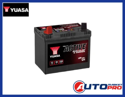 BATTERIA YUASA GARDEN U1 PER TRATTORINI TOSAERBA 30AH POLO POSITIVO A SINISTRA