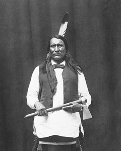  Cheyenne Indianer, Indianer, Alter Westen, Beil, 8"x 10" Foto 2 - Bild 1 von 2