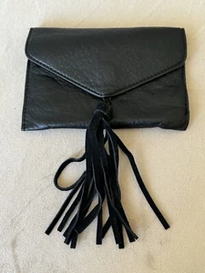 Antik Kraft Women's Envelope Clutch Wallet w/ Tassel Fringe 7”X5” - Picture 1 of 8