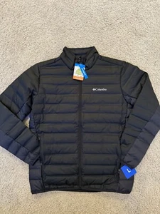 Columbia men’s Omni - Shield, 650 down jacket Black Size Large - Picture 1 of 15