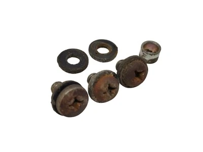 80 Yamaha LC50 LC 50 Malic Champ Silenciador de escape Escudo térmico Tornillos de montaje Foto 1 de 4