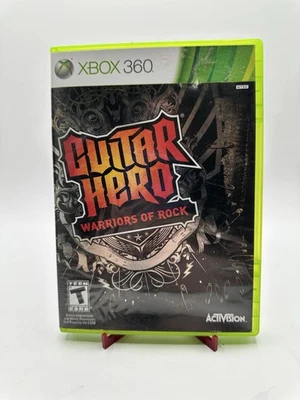 Guitar Hero: Warriors of Rock (Microsoft Xbox 360, 2010) Cib Foto 1 de 3
