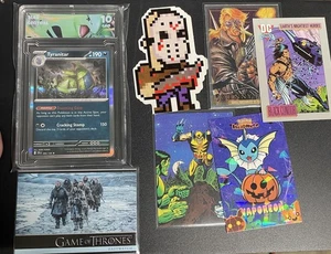 Tyranitar Rev Holo POKEMON Clasificado 10 Losa Central + Tarjetas de Bonificación - Imagen 1 de 2