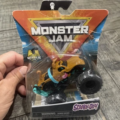 Hot Wheels Monster Jam SCOOBY-DOO! Грузовик с рулем и плакатом - 2020 - новый - Изображение 1 из 4
